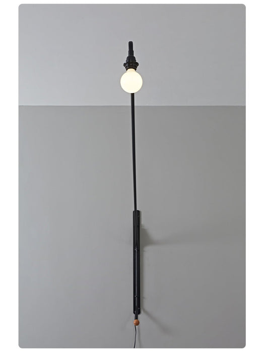 Black Long Arm Wall Lamp - Simprolos