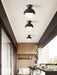 Black Travertine Ceiling Lamp for Unique Illumination - Simprolos