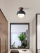 Black Travertine Ceiling Lamp for Unique Illumination - Simprolos