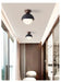 Black Travertine Ceiling Lamp for Unique Illumination - Simprolos