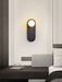 Black Travertine Hearth Sconce - Simprolos