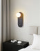 Black Travertine Hearth Sconce - Simprolos