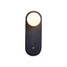 Black Travertine Hearth Sconce - Simprolos
