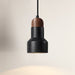 Black Travertine Pendant Lamp for Unique Interiors - Simprolos