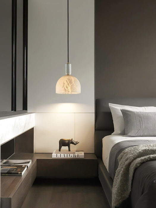 Blair Alabaster Pendant Light - Simprolos