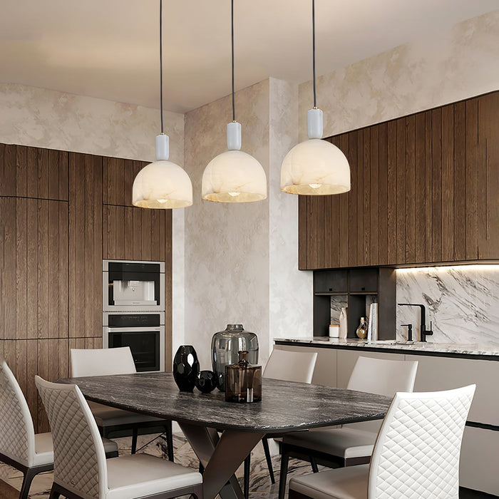 Blair Alabaster Pendant Light - Simprolos
