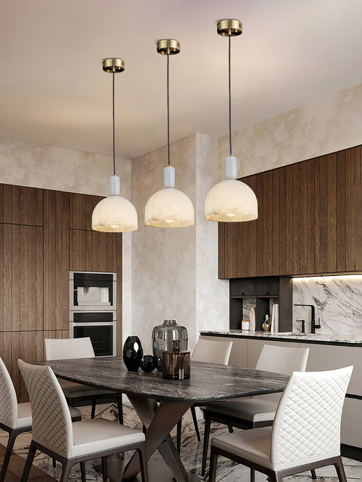 Blair Alabaster Pendant Light - Simprolos
