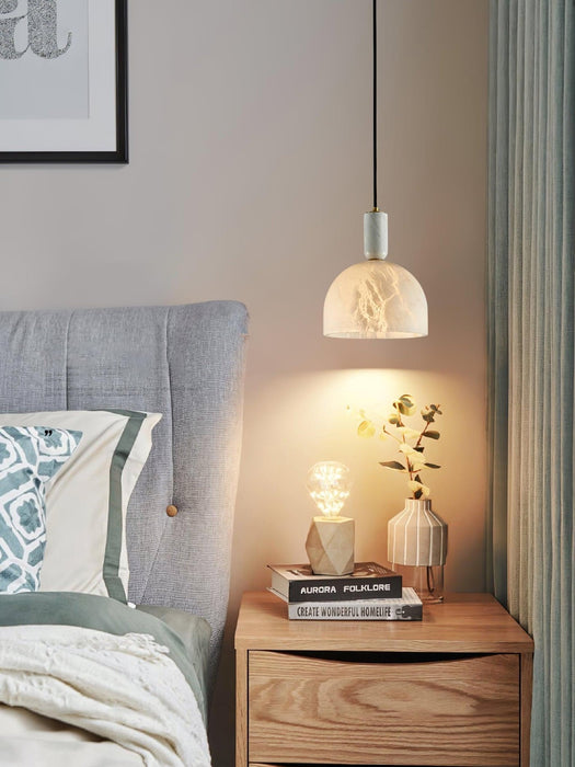 Blair Alabaster Pendant Light - Simprolos