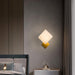 Block Alabaster Wall Sconce - Simprolos