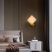 Block Alabaster Wall Sconce - Simprolos