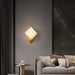 Block Alabaster Wall Sconce - Simprolos