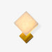 Block Alabaster Wall Sconce - Simprolos