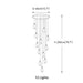 Bloom Staircase Chandelier - Simprolos