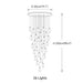 Bloom Staircase Chandelier - Simprolos