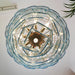 Blue Murano Disc Chandelier - Simprolos