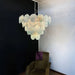 Blue Murano Disc Chandelier - Simprolos