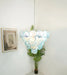 Blue Murano Disc Chandelier - Simprolos