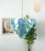 Blue Murano Disc Chandelier - Simprolos
