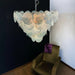 Blue Murano Disc Chandelier - Simprolos