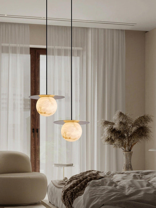 Borra Alabaster Pendant Light - Simprolos