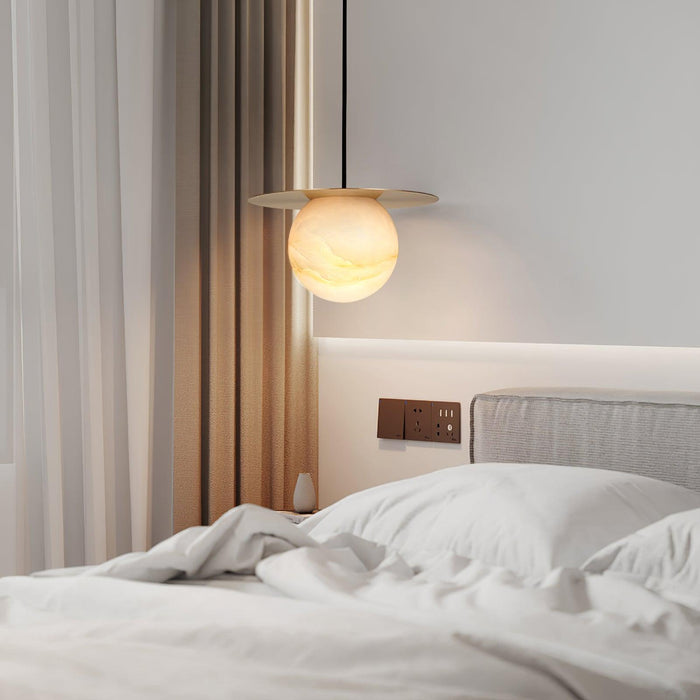 Borra Alabaster Pendant Light - Simprolos