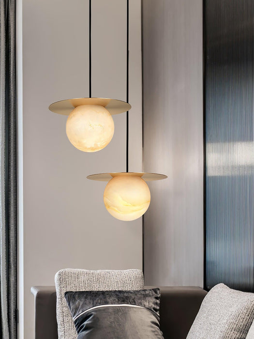 Borra Alabaster Pendant Light - Simprolos