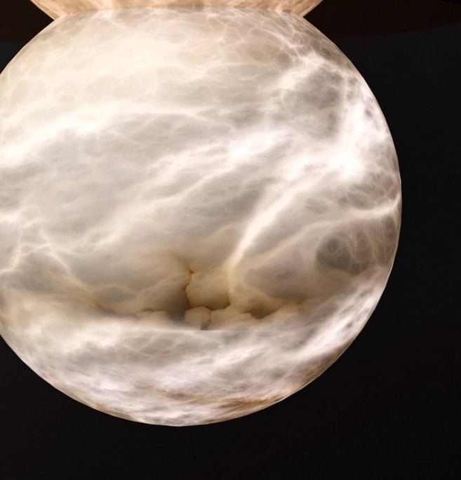 Borra Alabaster Pendant Light - Simprolos