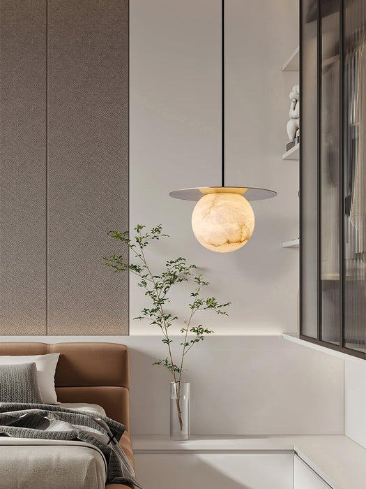 Borra Alabaster Pendant Light - Simprolos