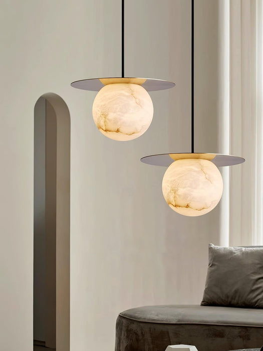 Borra Alabaster Pendant Light - Simprolos