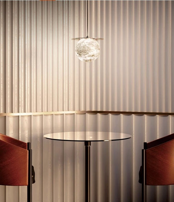 Borra Alabaster Pendant Light - Simprolos