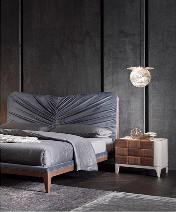 Borra Alabaster Pendant Light - Simprolos