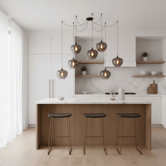 Bottle Pendant Light - Simprolos
