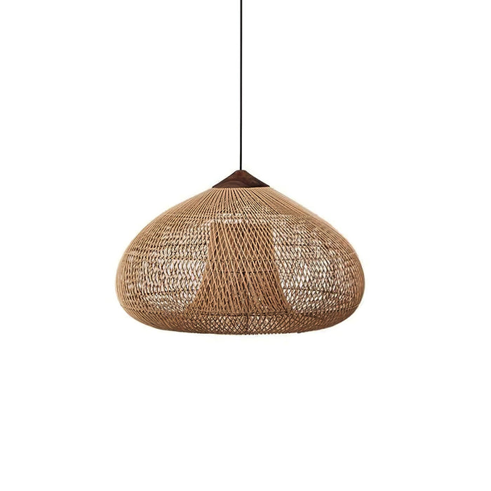 Braided Rattan Pendant Lamp - Simprolos