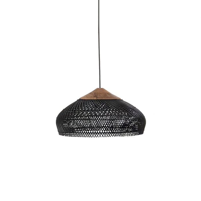 Braided Rattan Pendant Lamp - Simprolos