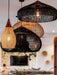 Braided Rattan Pendant Lamp - Simprolos