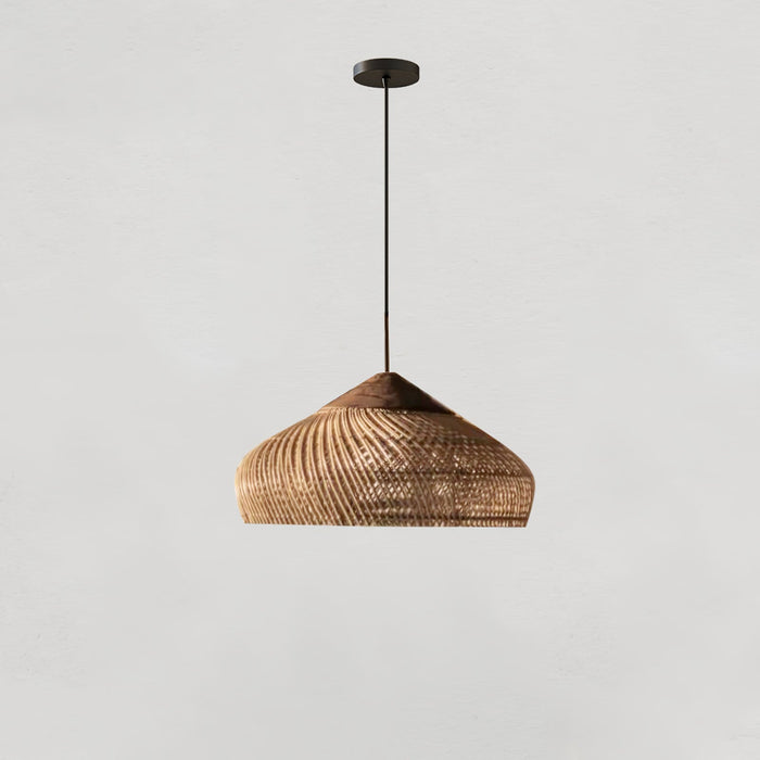 Braided Rattan Pendant Lamp - Simprolos