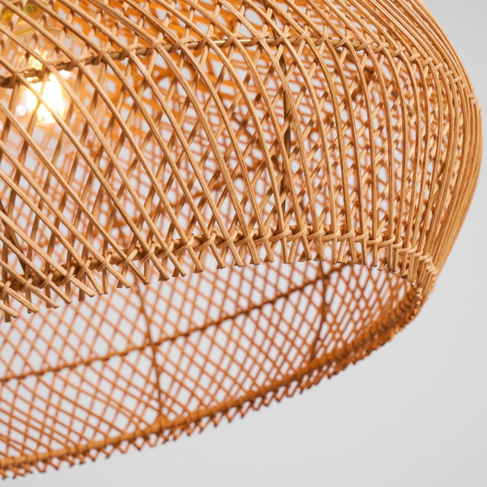 Braided Rattan Pendant Lamp - Simprolos
