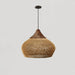 Braided Rattan Pendant Lamp - Simprolos