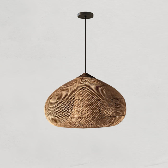 Braided Rattan Pendant Lamp - Simprolos