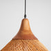 Braided Rattan Pendant Lamp - Simprolos