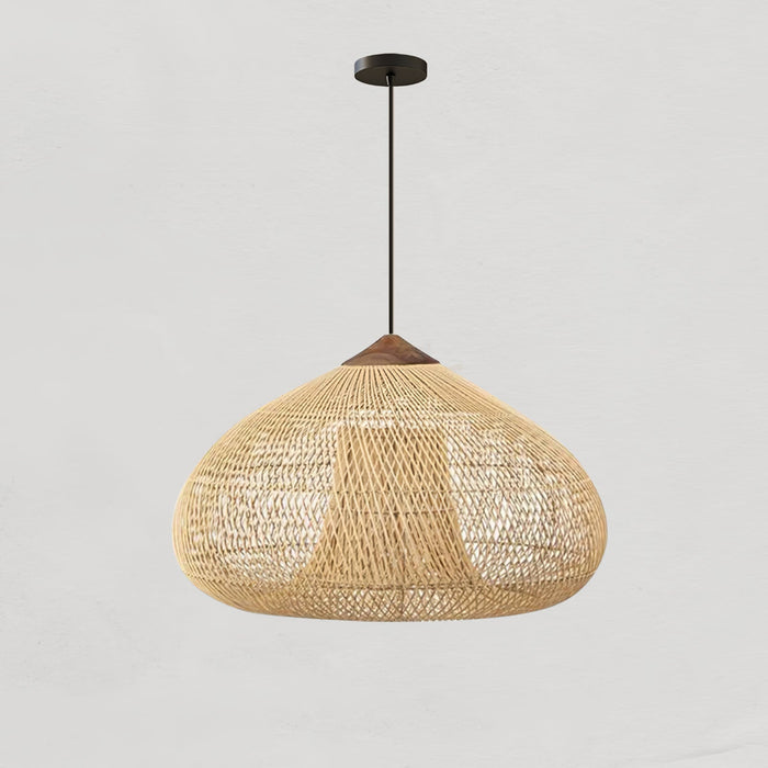 Braided Rattan Pendant Lamp - Simprolos