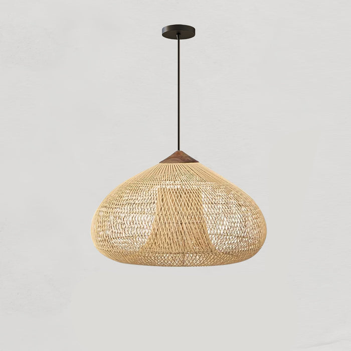 Braided Rattan Pendant Lamp - Simprolos