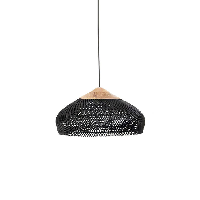 Braided Rattan Pendant Lamp - Simprolos