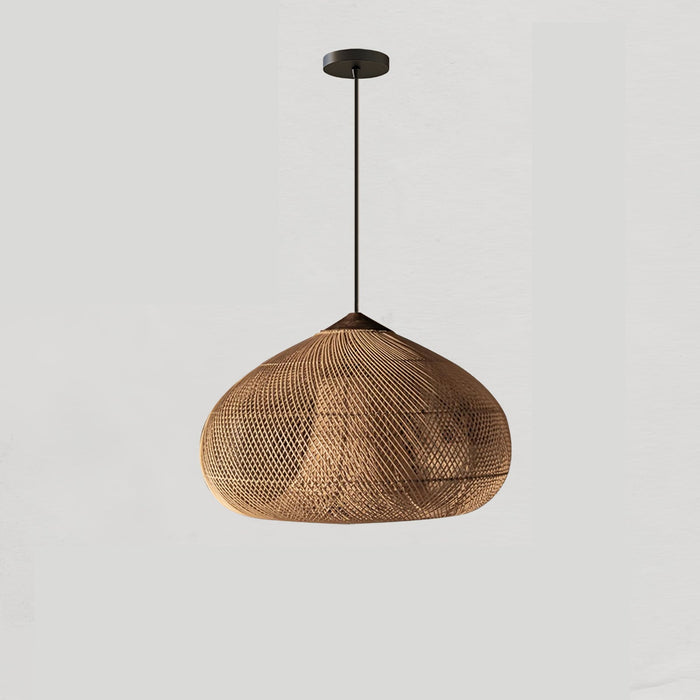 Braided Rattan Pendant Lamp - Simprolos