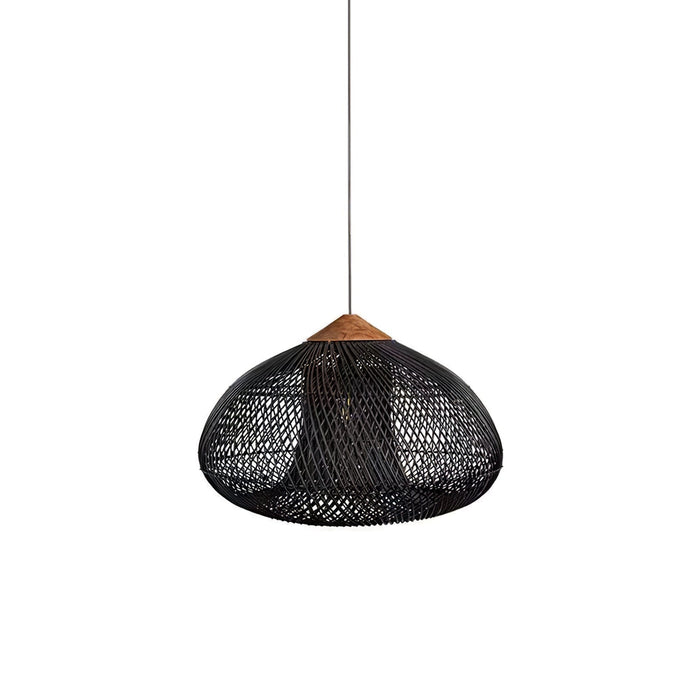 Braided Rattan Pendant Lamp - Simprolos