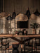 Braided Rattan Pendant Lamp - Simprolos
