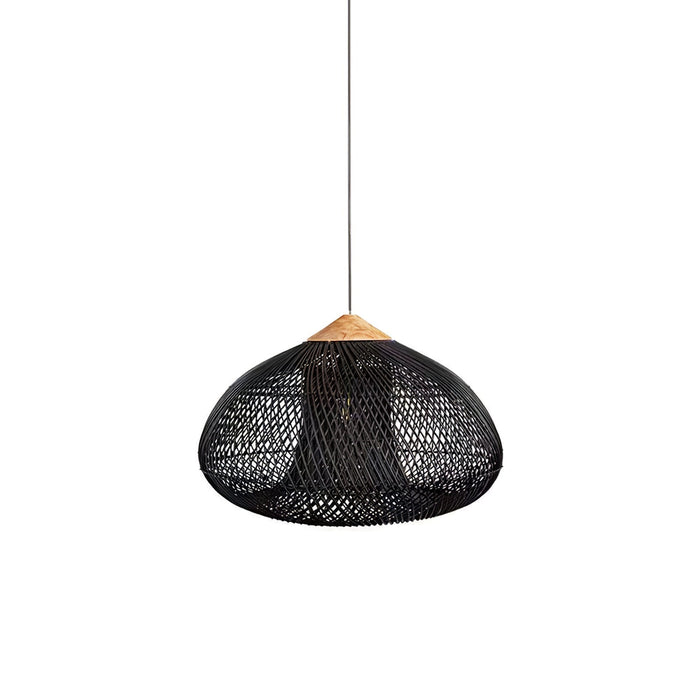 Braided Rattan Pendant Lamp - Simprolos