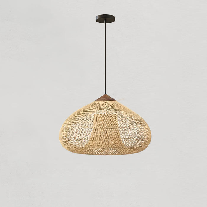 Braided Rattan Pendant Lamp - Simprolos