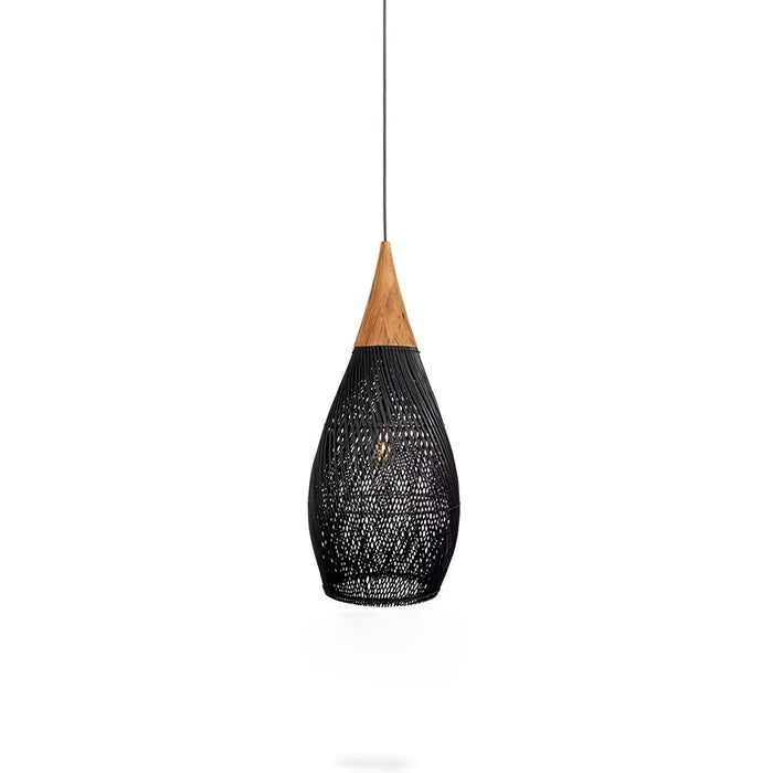 Braided Rattan Pendant Lamp - Simprolos