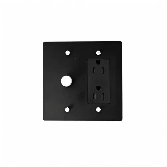 Brass Mixed Dimmer Switch (2 - Gang) - Simprolos